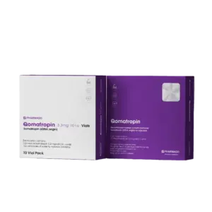 Qomatropin HGH 100iu - Human Growth Hormone - PharmaQo Labs
