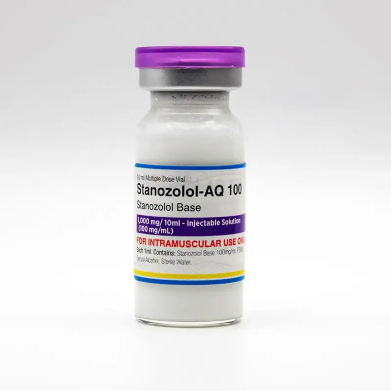 Stanozolol-AQ 100 (Water based Winstrol) Vial - PharmaQo Labs