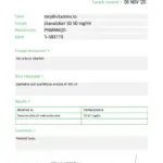 Laboratory Test Results for Dianabolan 50mg - PharmaQo Labs