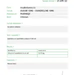 PharmaQo Labs Anavar 10 Laboratory Test Results