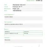 Proper Labs - Anavar 50mg Laboratory Test Results (Oxandrolone 50mg)