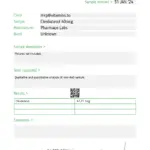 Laboratory Test Results for Clenbuterol Tablets - PharmaQO Labs