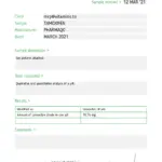 Laboratory Test Results - PCT - Tamoxifen PharmaQO Labs 2