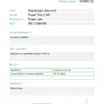 Laboratory Test Results - Trenbolone Enanthate - Proper Labs