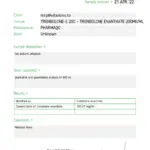 Laboratory Test Results - Trenbolone Enanthate - PharmaQo Labs #2