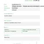 Laboratory Test Results - Trenbolone Hex - PharmaQo Labs #2