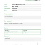 Laboratory Test Results for Anastrozole Tablets (Arimidex Proper Labs)