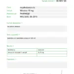 Laboratory Test Results for Winstrol 10mg (stanozolol tablets) - PharmaQo Labs #2