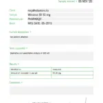 Laboratory Test Results for Winstrol 50mg (stanozolol tablets) - PharmaQo Labs #2